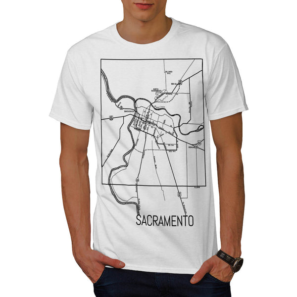 America Sacramento Mens T-Shirt