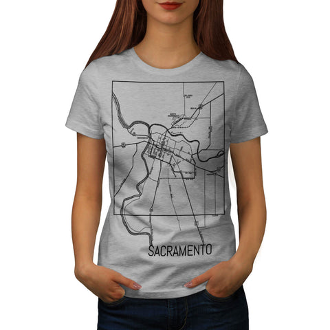 America Sacramento Womens T-Shirt