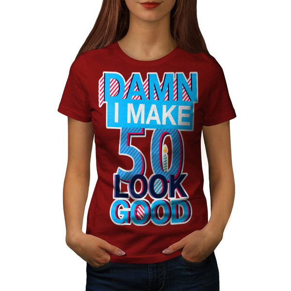 50 Years Old Womens T-Shirt