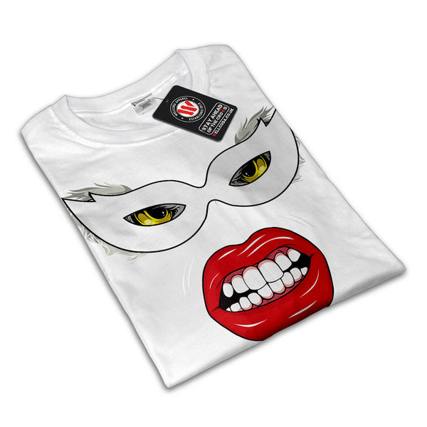 Eye Mask Domino Freak Mens T-Shirt