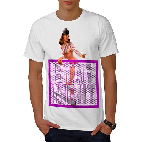 Wild Stag Night Out Mens T-Shirt