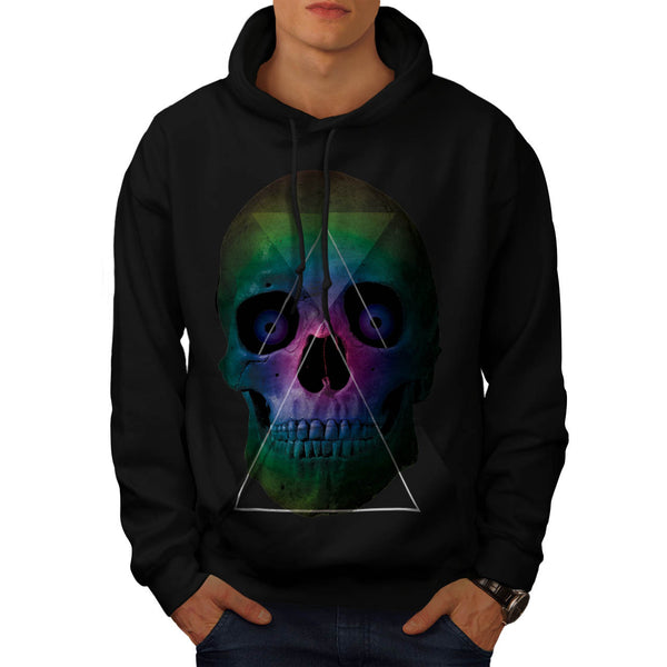 Skull Head Horror Art Mens Hoodie