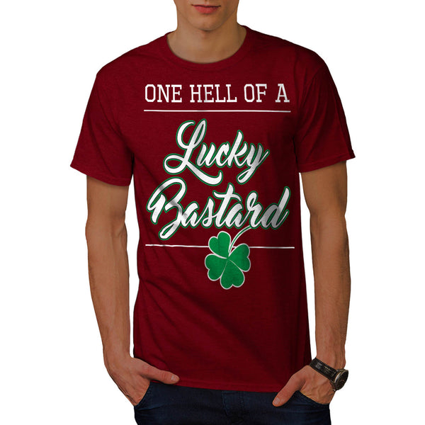 Lucky Bastard Mens T-Shirt