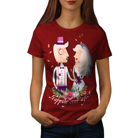 Happy Wedding Time Womens T-Shirt