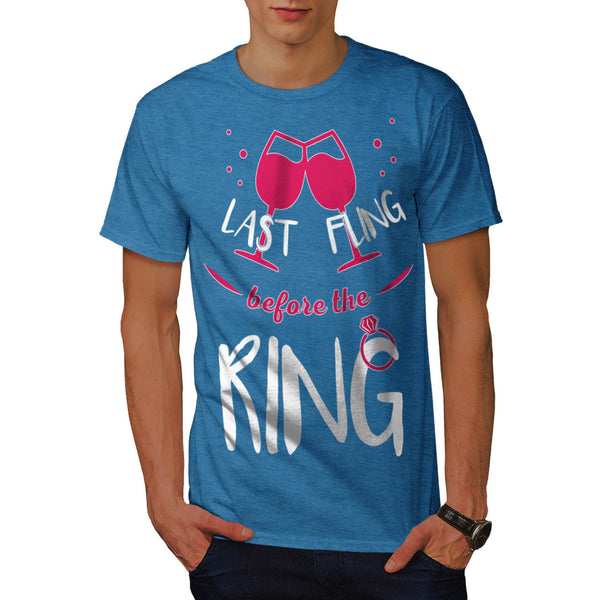 Last Fling Bride To Be Mens T-Shirt