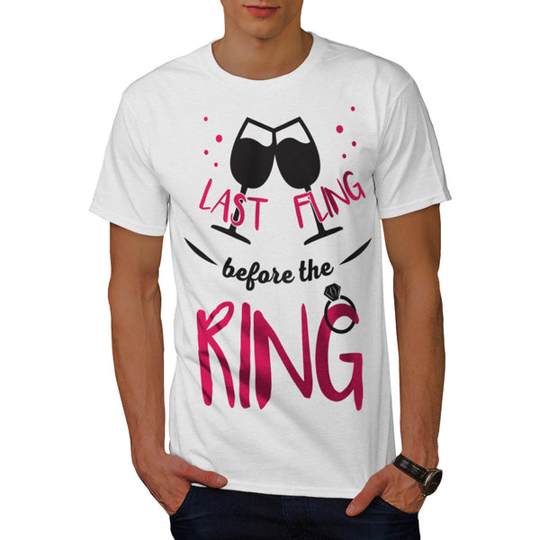 Last Fling Bride To Be Mens T-Shirt