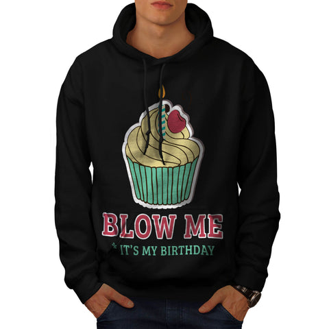 Blow A Candle Mens Hoodie