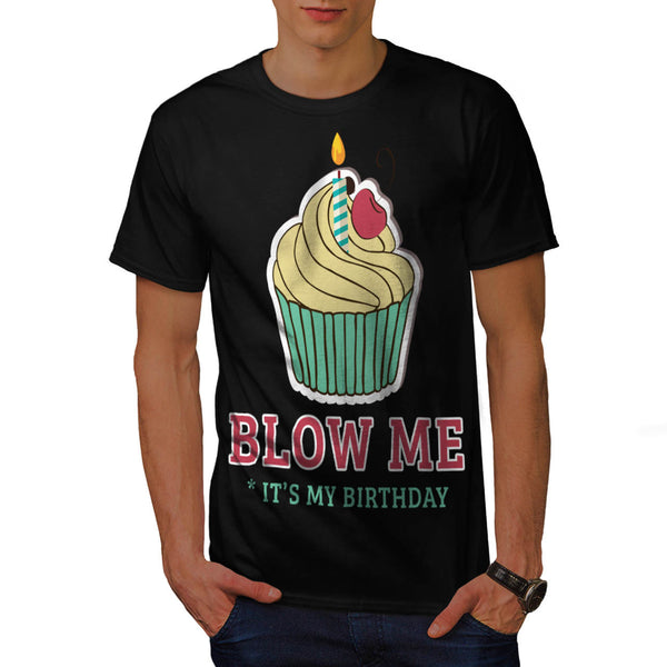 Blow A Candle Mens T-Shirt