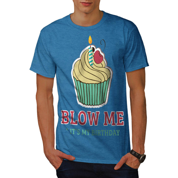 Blow A Candle Mens T-Shirt