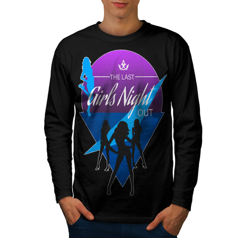 Last Night Out Mens Long Sleeve T-Shirt