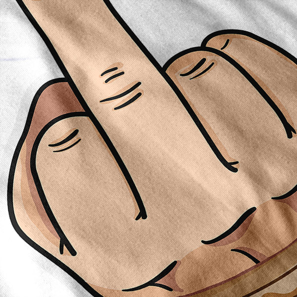 Middle Finger Wish Mens T-Shirt