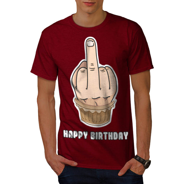 Middle Finger Wish Mens T-Shirt