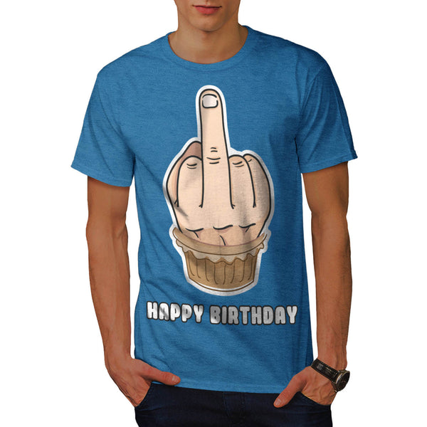 Middle Finger Wish Mens T-Shirt