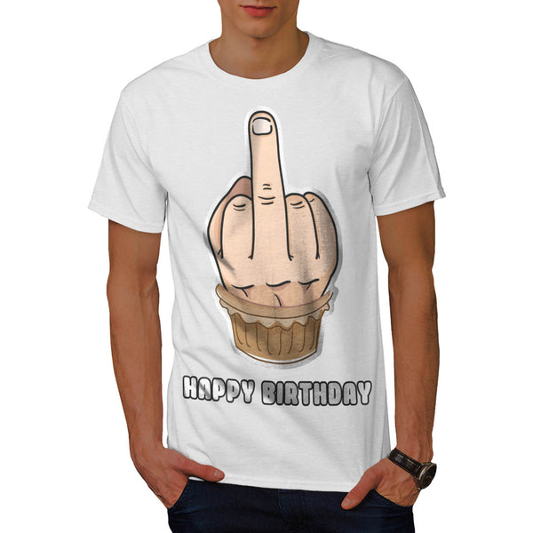 Middle Finger Wish Mens T-Shirt