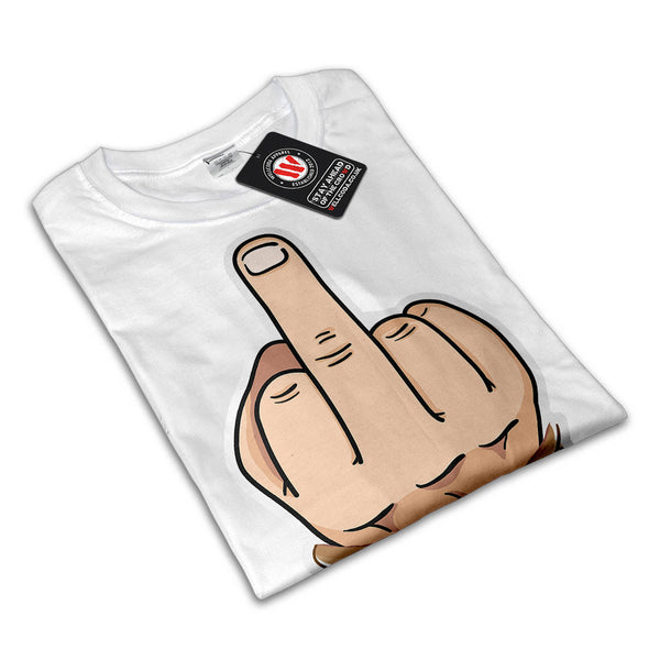 Middle Finger Wish Mens T-Shirt