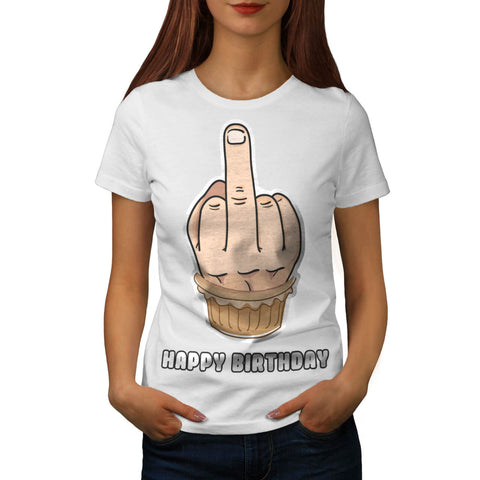 Middle Finger Wish Womens T-Shirt