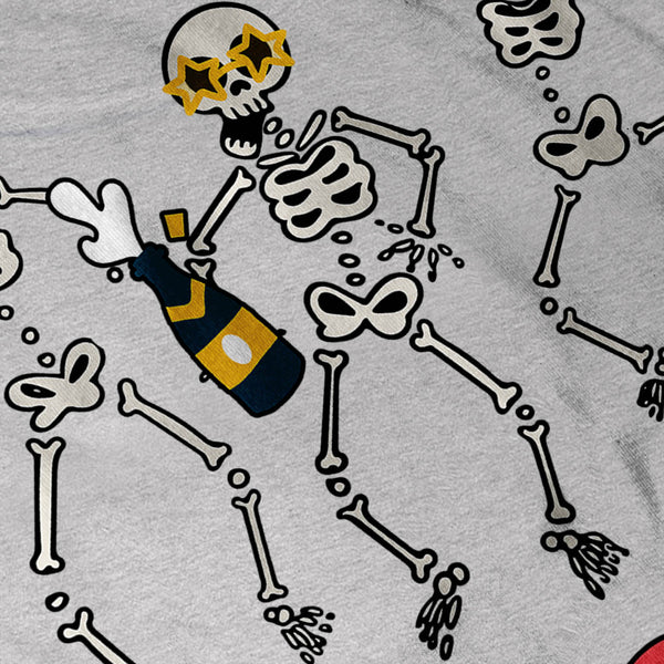 Dancing Skeletons Mens T-Shirt