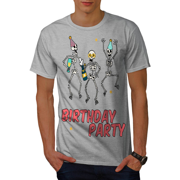 Dancing Skeletons Mens T-Shirt