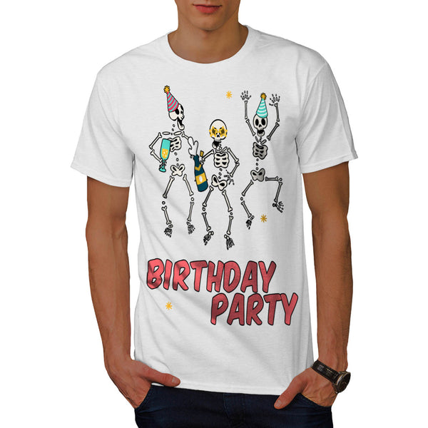 Dancing Skeletons Mens T-Shirt