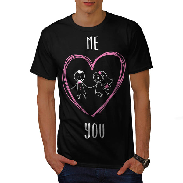 Me Heart You Mens T-Shirt