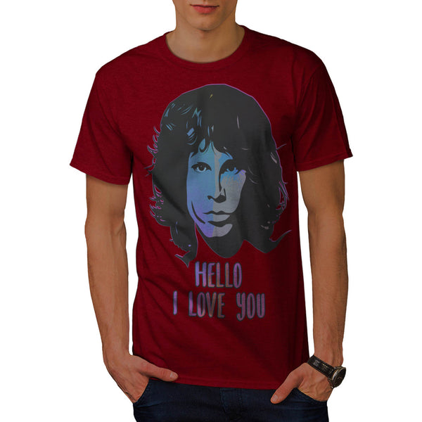 Hello I Love You Mens T-Shirt