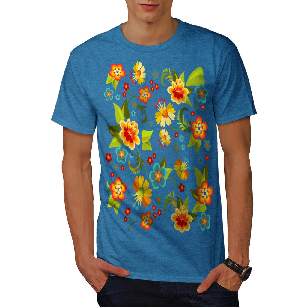 Flower Power Garden Mens T-Shirt