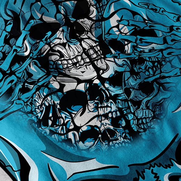 Skull Sugar Head Art Womens T-Shirt