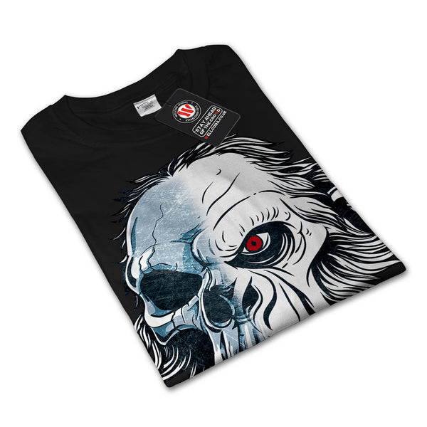 Skull Head Beast Art Womens Long Sleeve T-Shirt