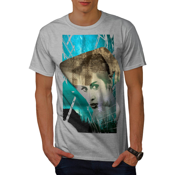 Urban Girl Portrait Mens T-Shirt