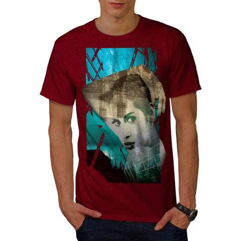 Urban Girl Portrait Mens T-Shirt