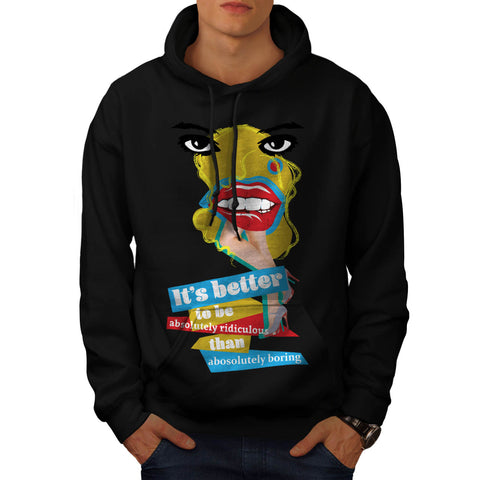 Merilyn Monroe Lip Mens Hoodie