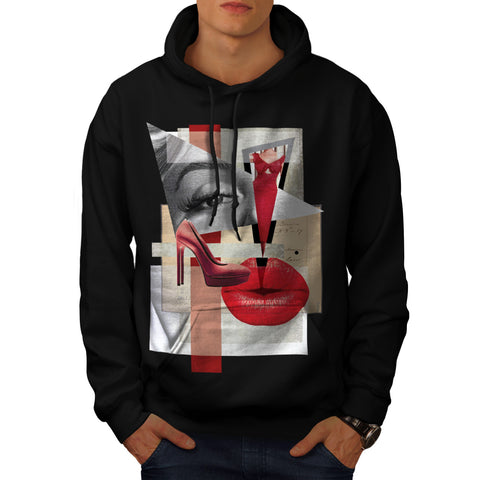 Merilyn Beauty Art Mens Hoodie