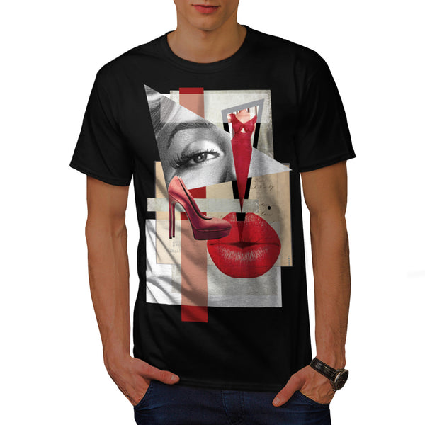 Merilyn Beauty Art Mens T-Shirt