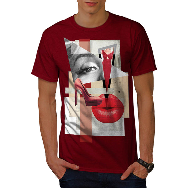 Merilyn Beauty Art Mens T-Shirt