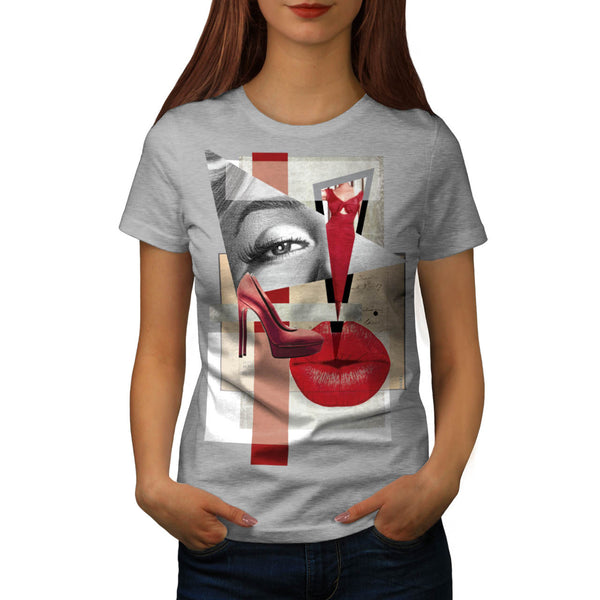 Merilyn Beauty Art Womens T-Shirt