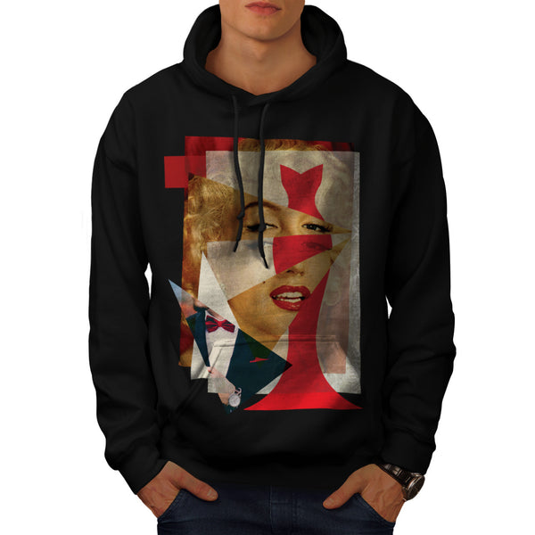 Merilyn Dada Style Mens Hoodie