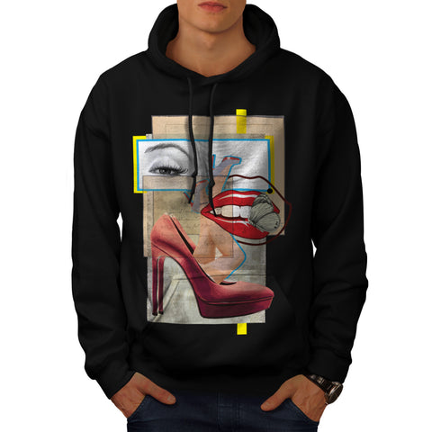 Playful Merilyn Dada Mens Hoodie