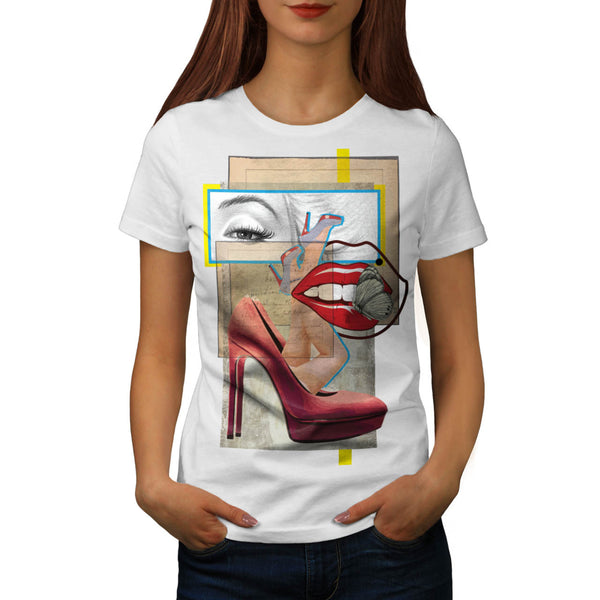 Playful Merilyn Dada Womens T-Shirt
