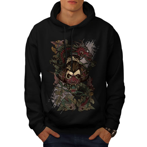 Dragon Ornament Mens Hoodie