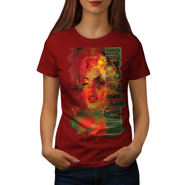 Marilyn Monroe Beauty Womens T-Shirt
