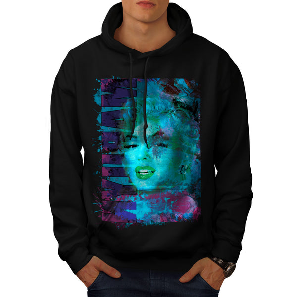 Marilyn Monroe Foto Mens Hoodie