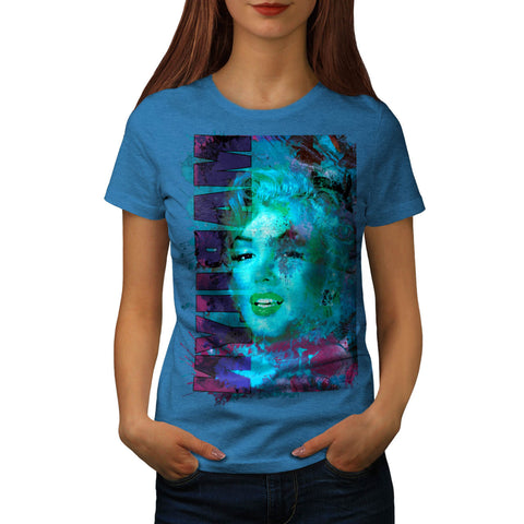 Marilyn Monroe Foto Womens T-Shirt