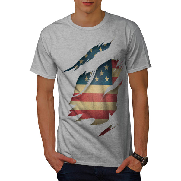 USA Country Symbol Mens T-Shirt