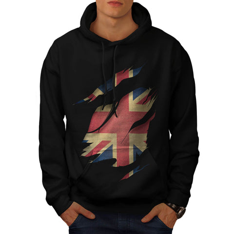 United Kingdom Flag Mens Hoodie