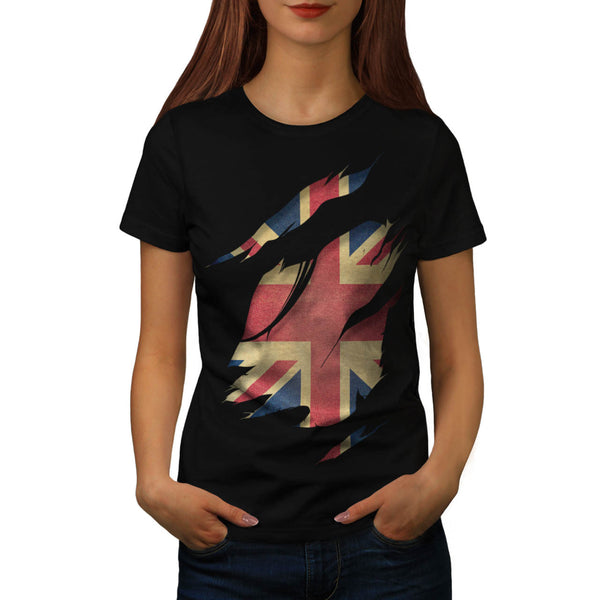 United Kingdom Flag Womens T-Shirt