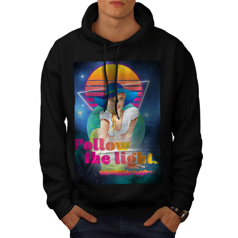 Follow Sun Light Mens Hoodie