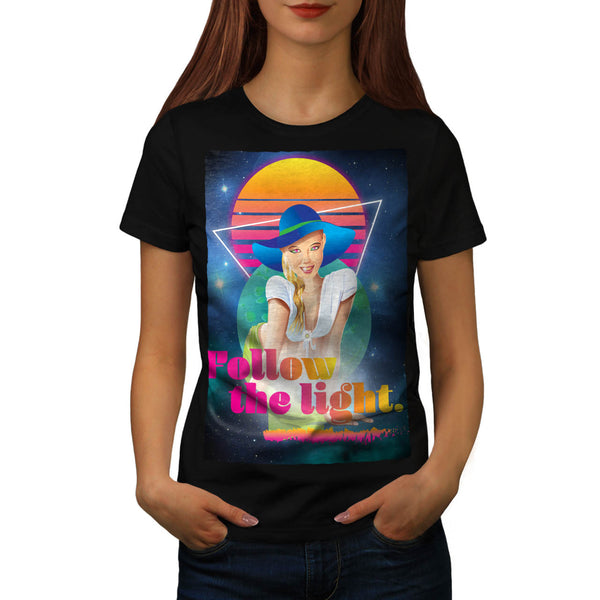 Follow Sun Light Womens T-Shirt