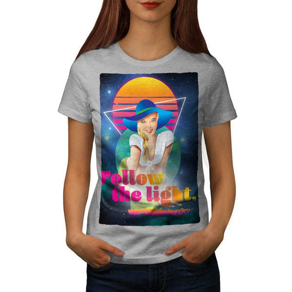 Follow Sun Light Womens T-Shirt