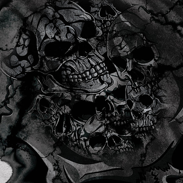 Skull Head Horror Art Womens T-Shirt
