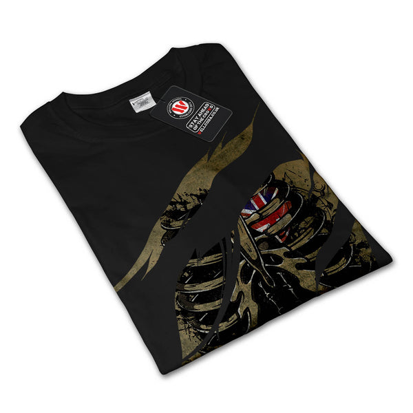 Rib Cage Love UK Mens Long Sleeve T-Shirt